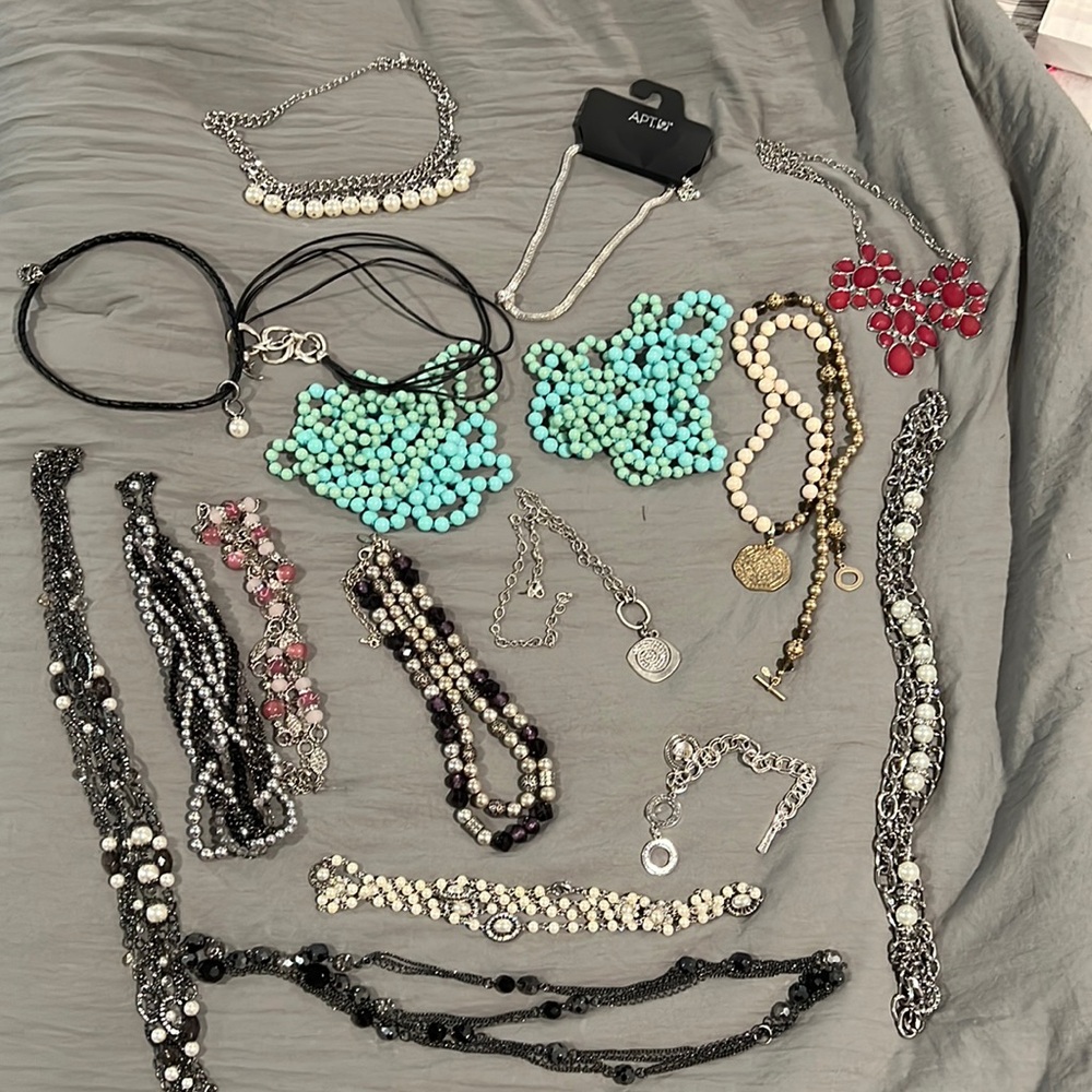 Lot of Premier Design Necklaces.